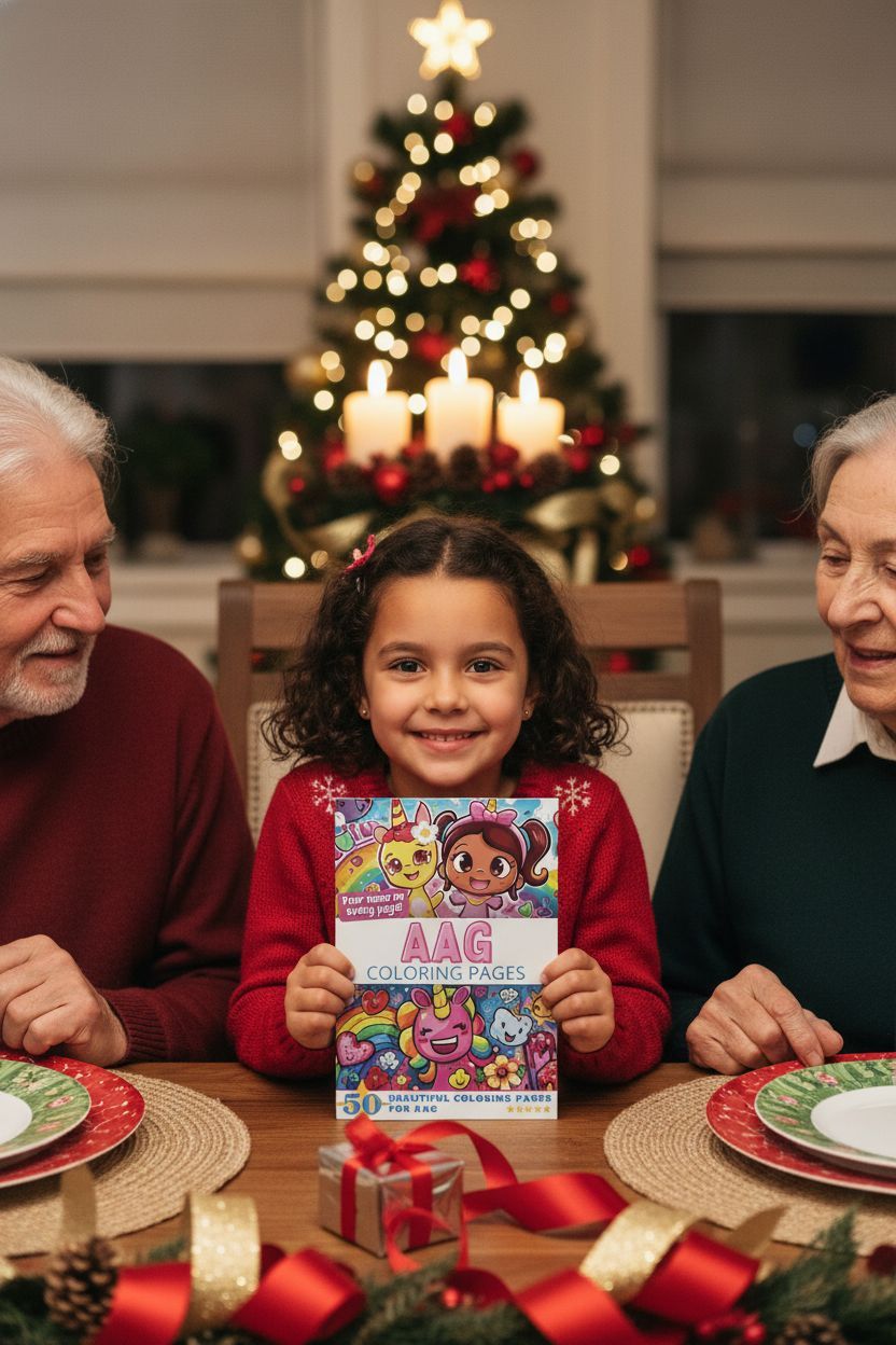 Aag Christmas coloring pages gift