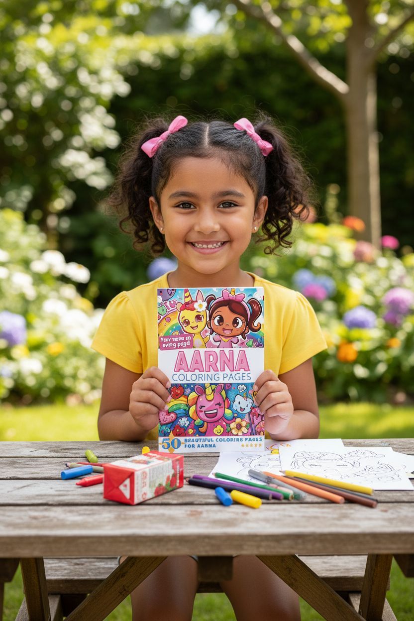 Aarna personal coloring pages