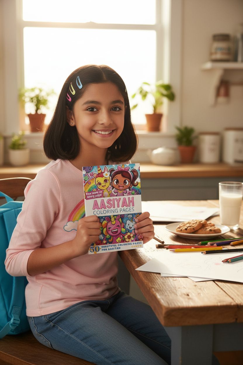 Aasiyah personal coloring pages