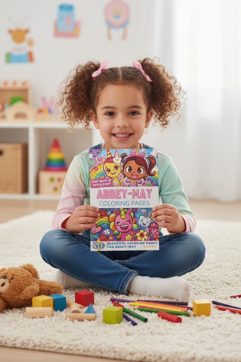 Abbey-May personal coloring pages