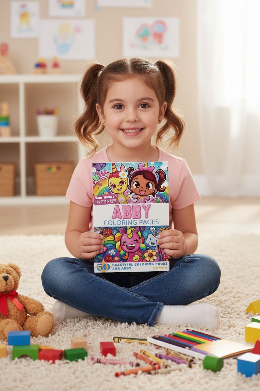 Abby personal coloring pages