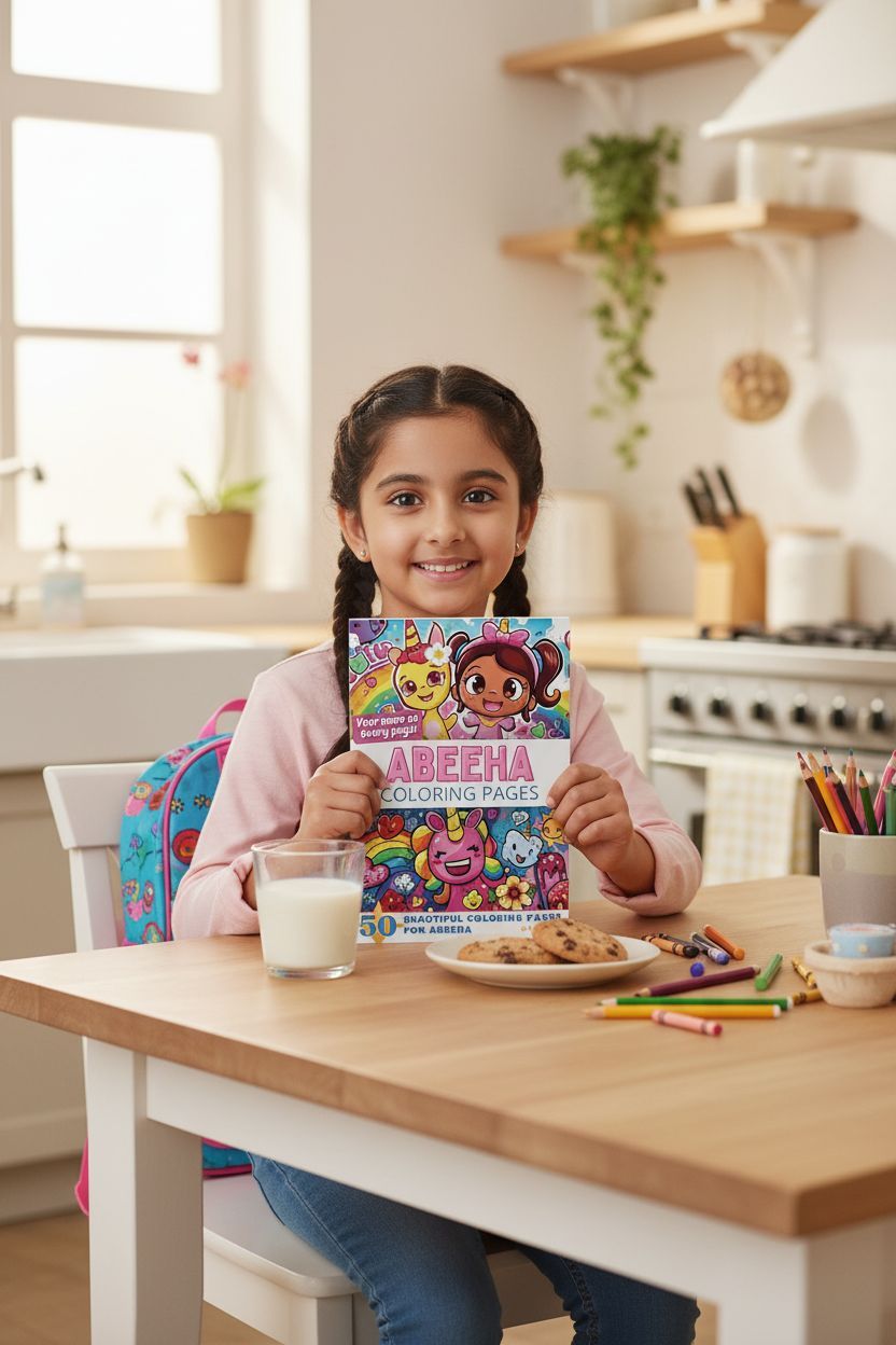 Abeeha personal coloring pages