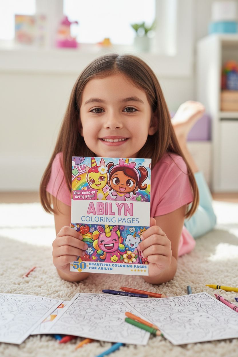 Abilyn personal coloring pages