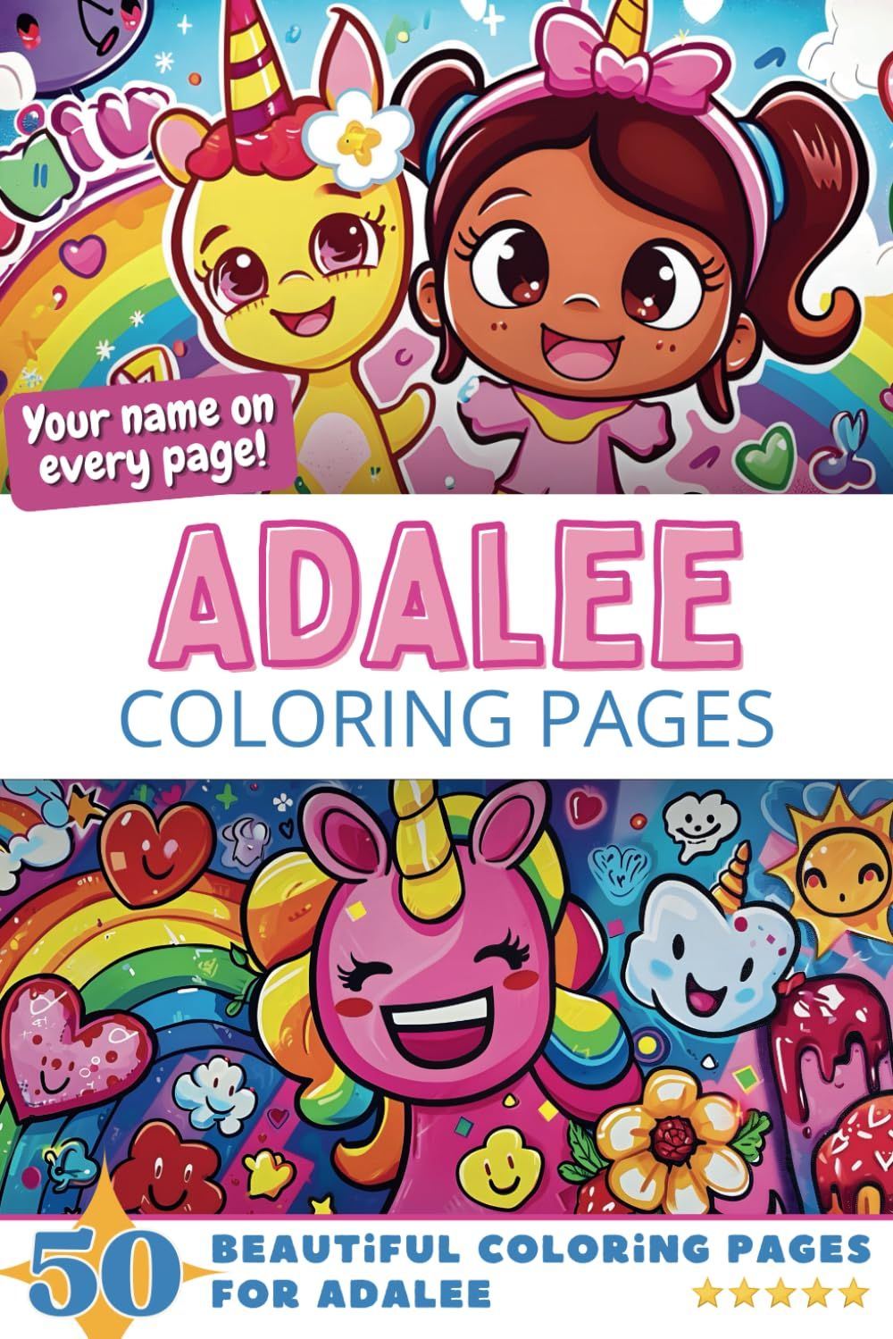 Adalee Coloring Book Cover