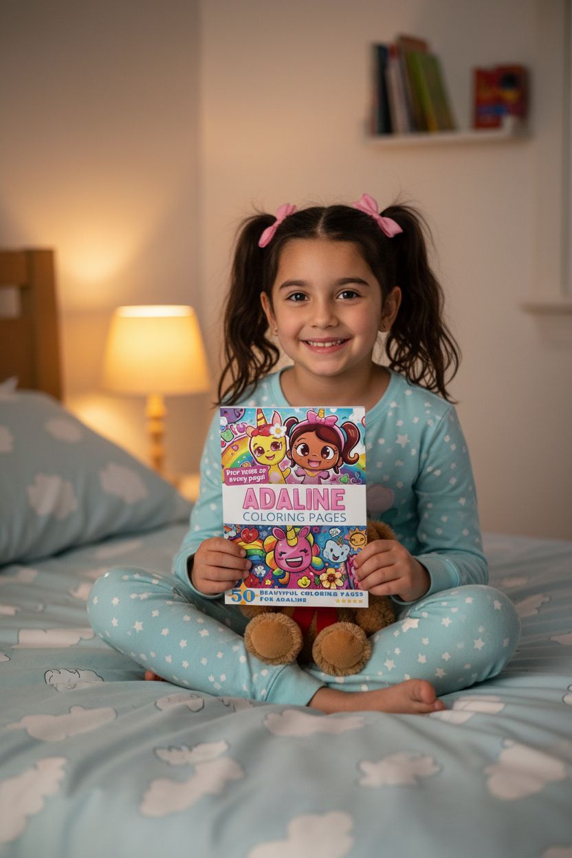 Adaline personal coloring pages