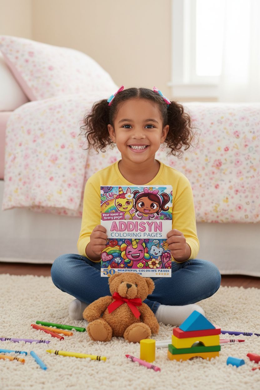 Addisyn personal coloring pages