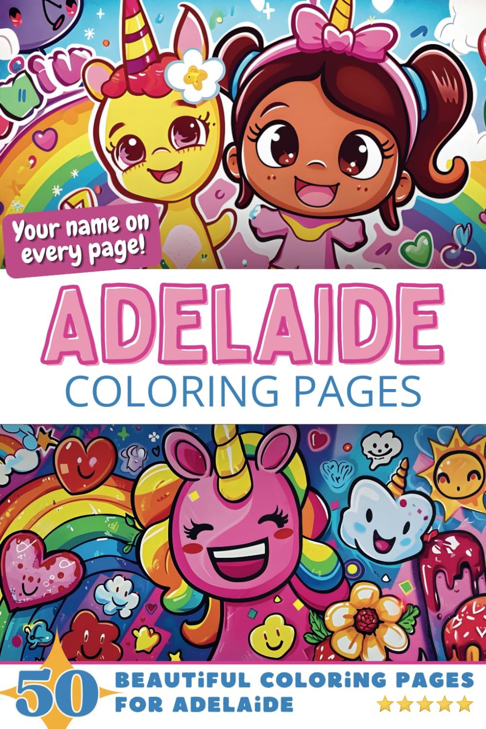 Adelaide Coloring Book Cover