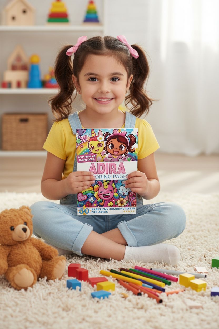 Adira personal coloring pages