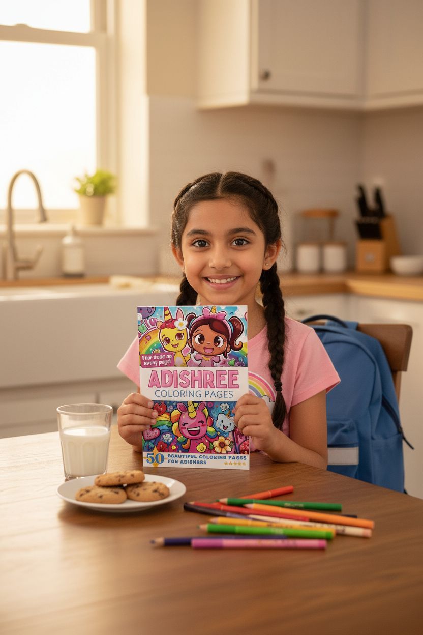 Adishree personal coloring pages