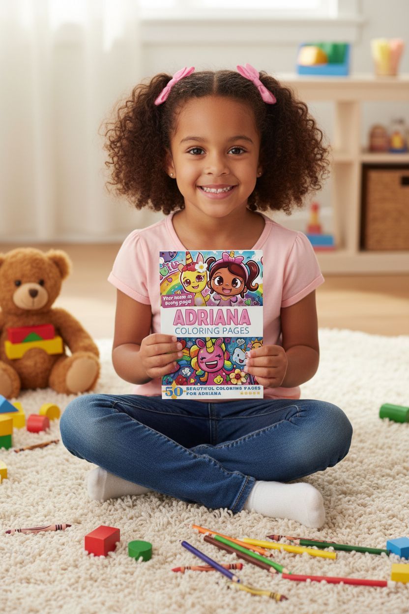 Adriana personal coloring pages