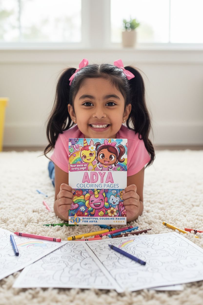Adya personal coloring pages