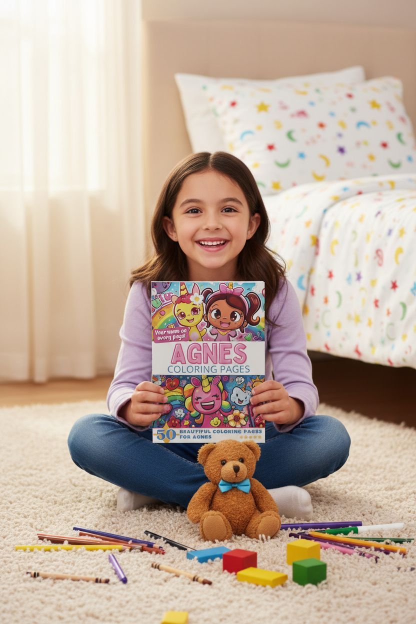 Agnes personal coloring pages