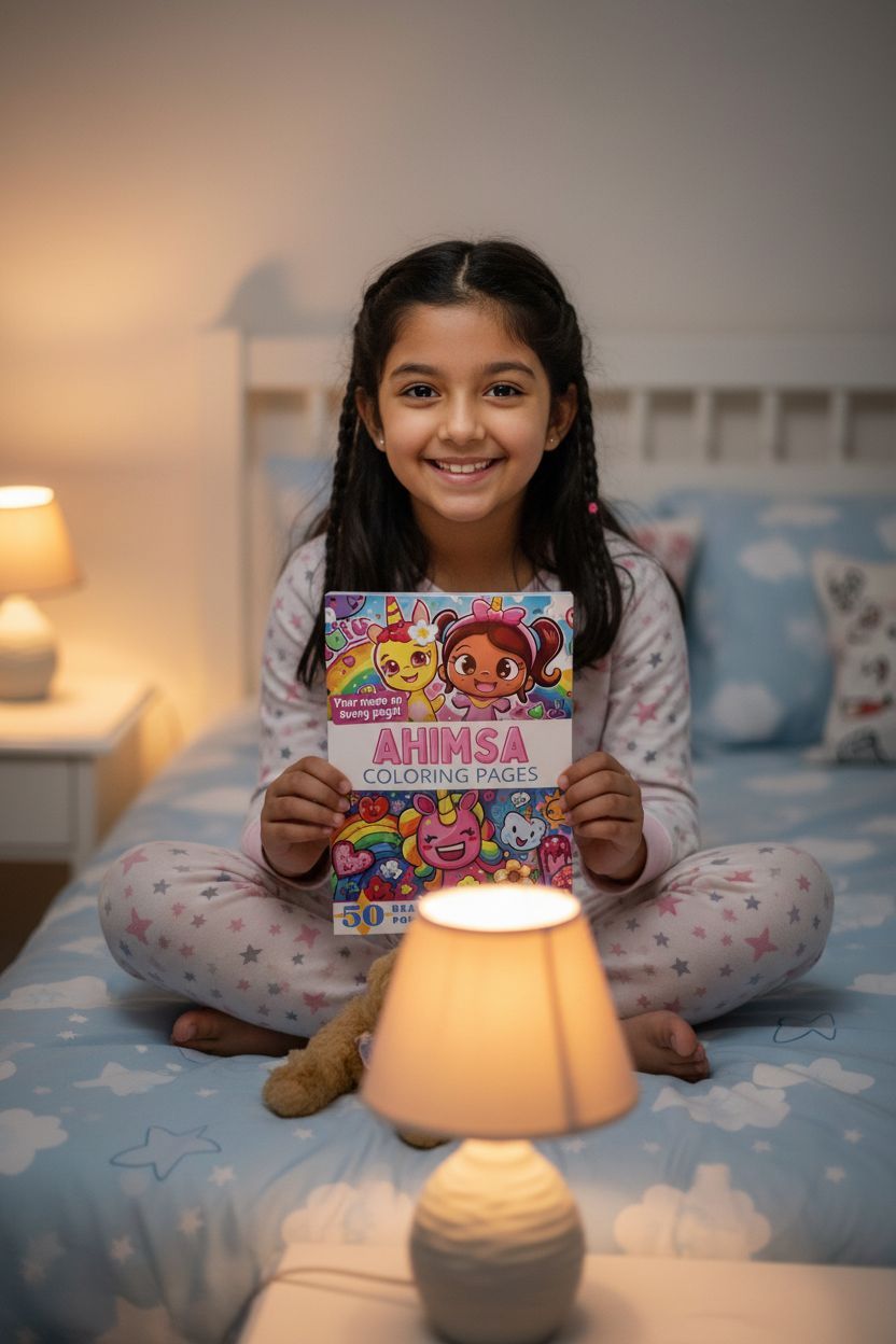 Ahimsa personal coloring pages