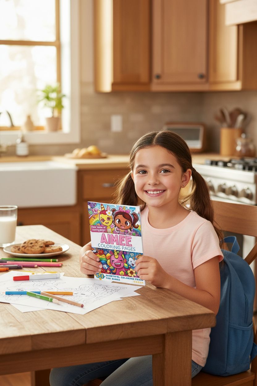 Aimee personal coloring pages