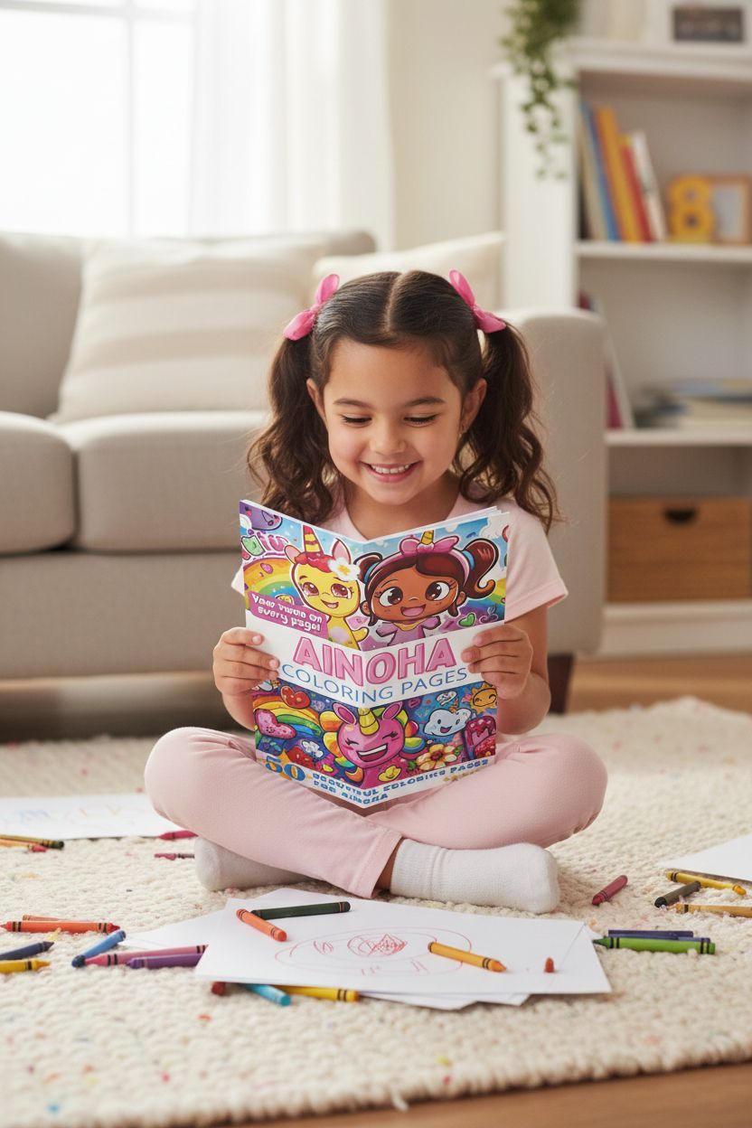 Ainoha personal coloring pages