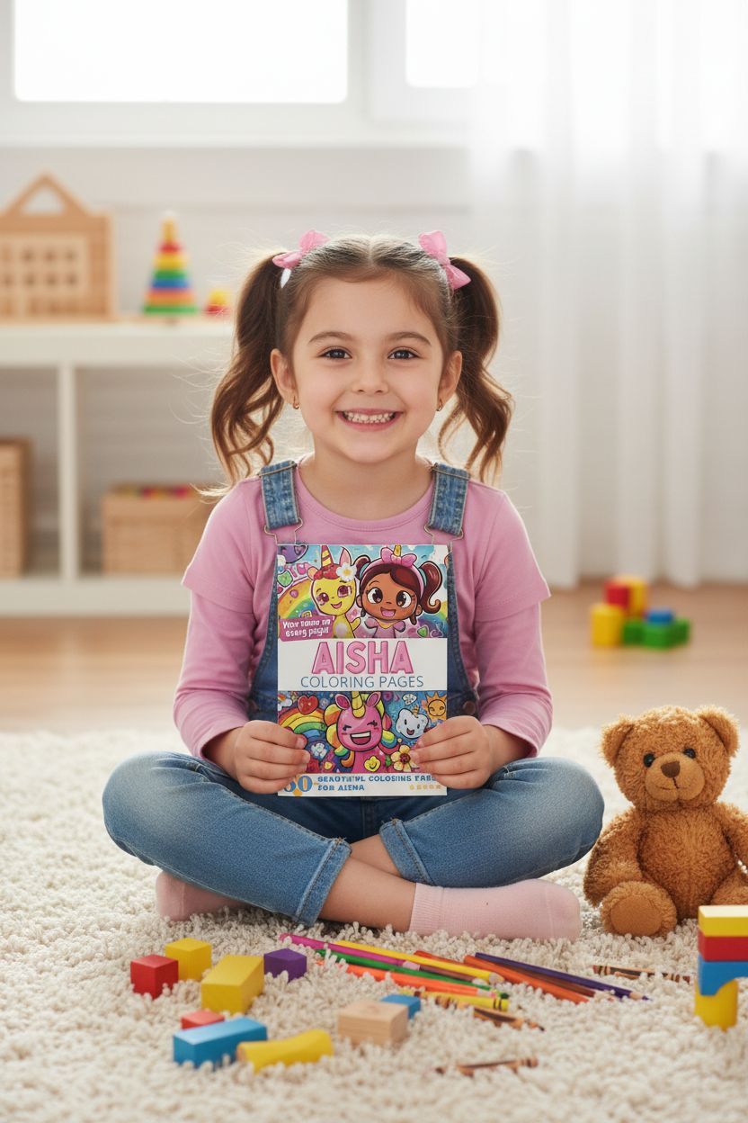 Aisha personal coloring pages