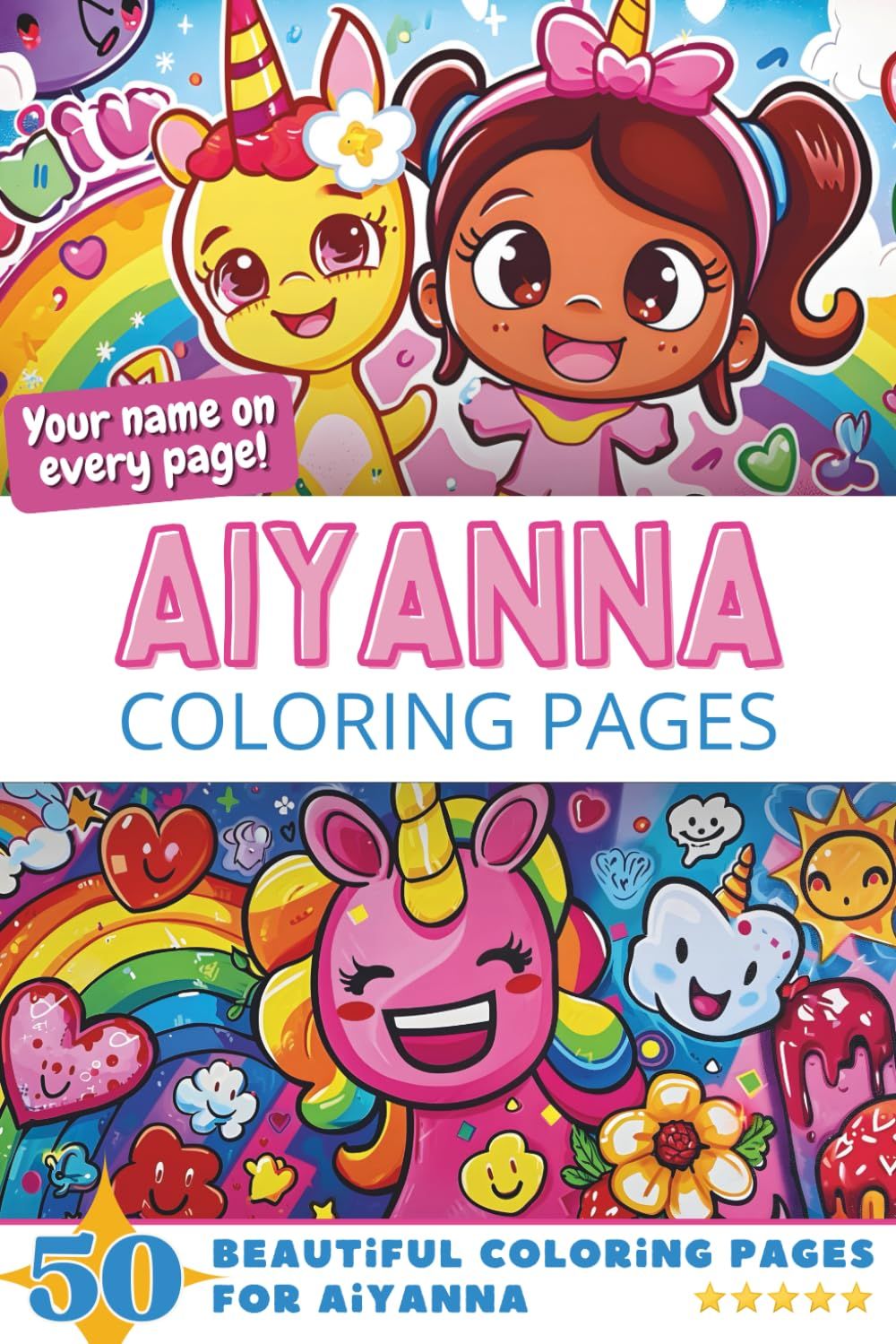 Aiyanna Coloring Book Cover