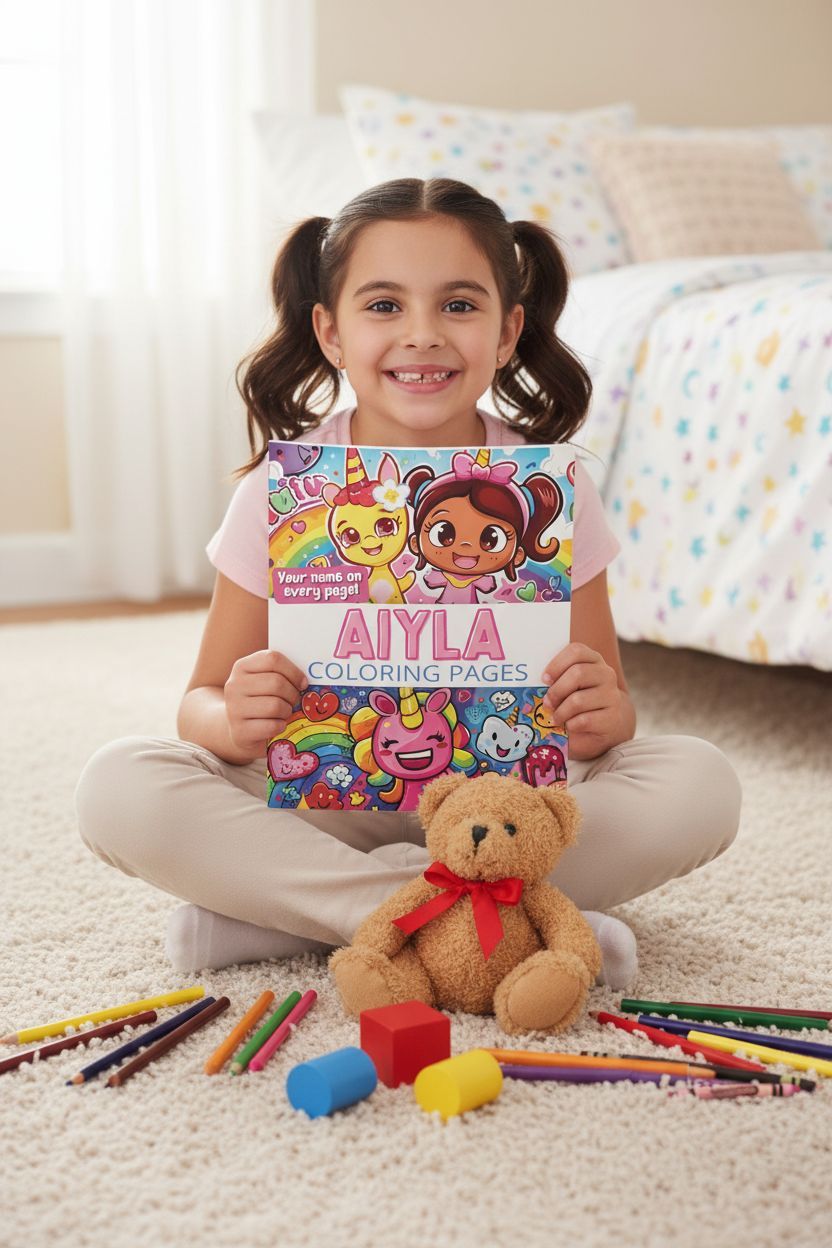 Aiyla personal coloring pages