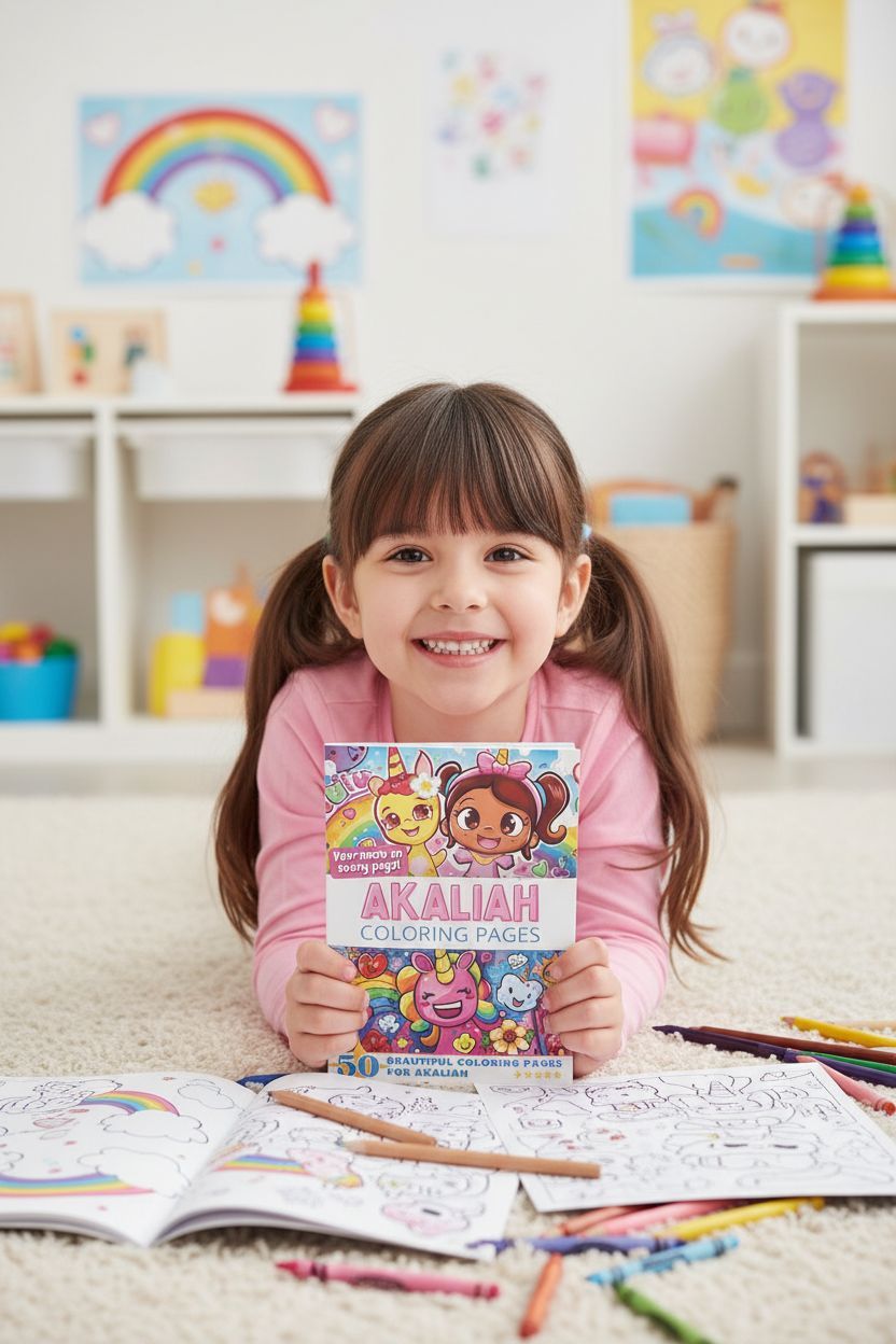 Akaliah personal coloring pages