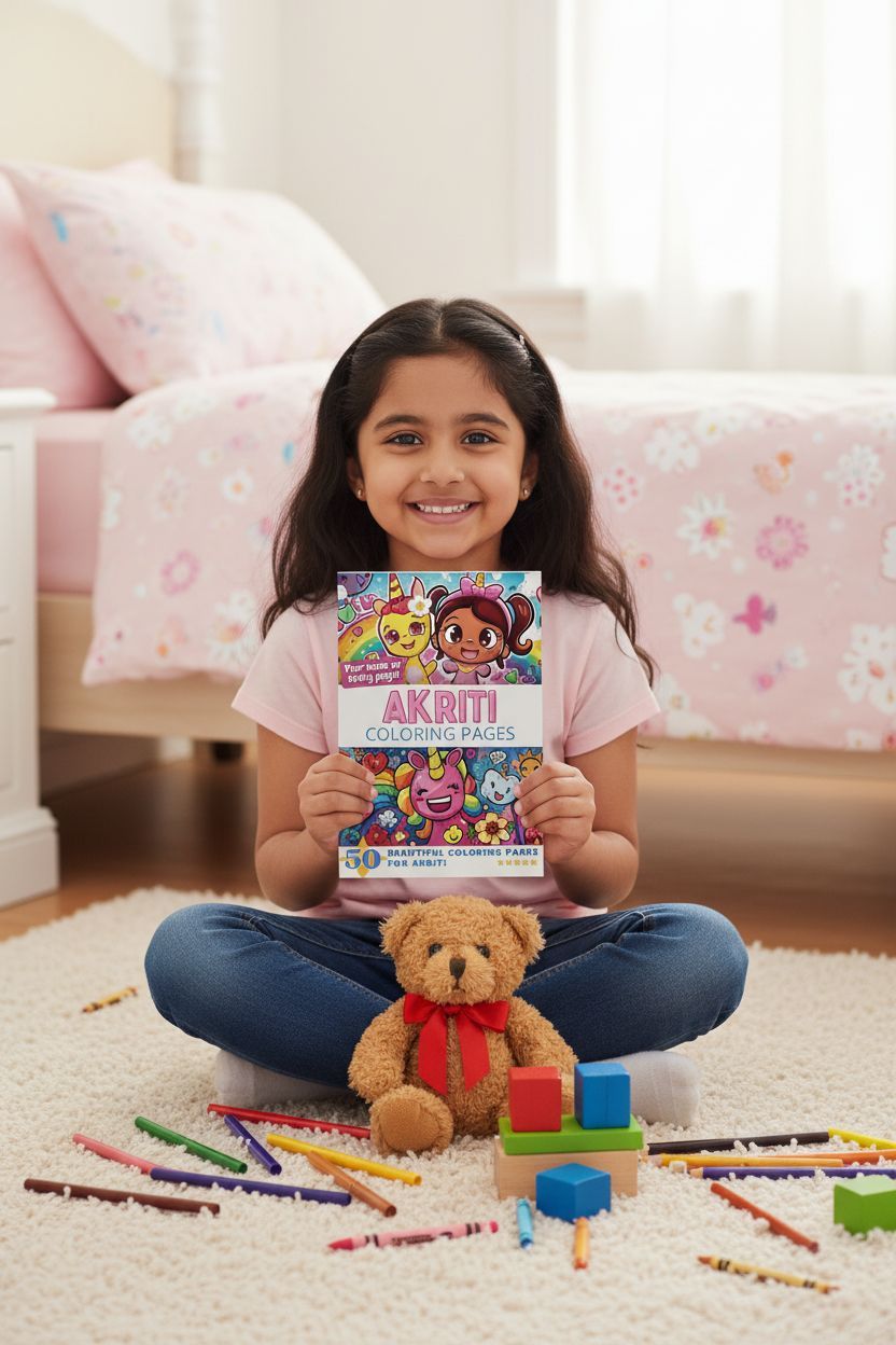 Akriti personal coloring pages