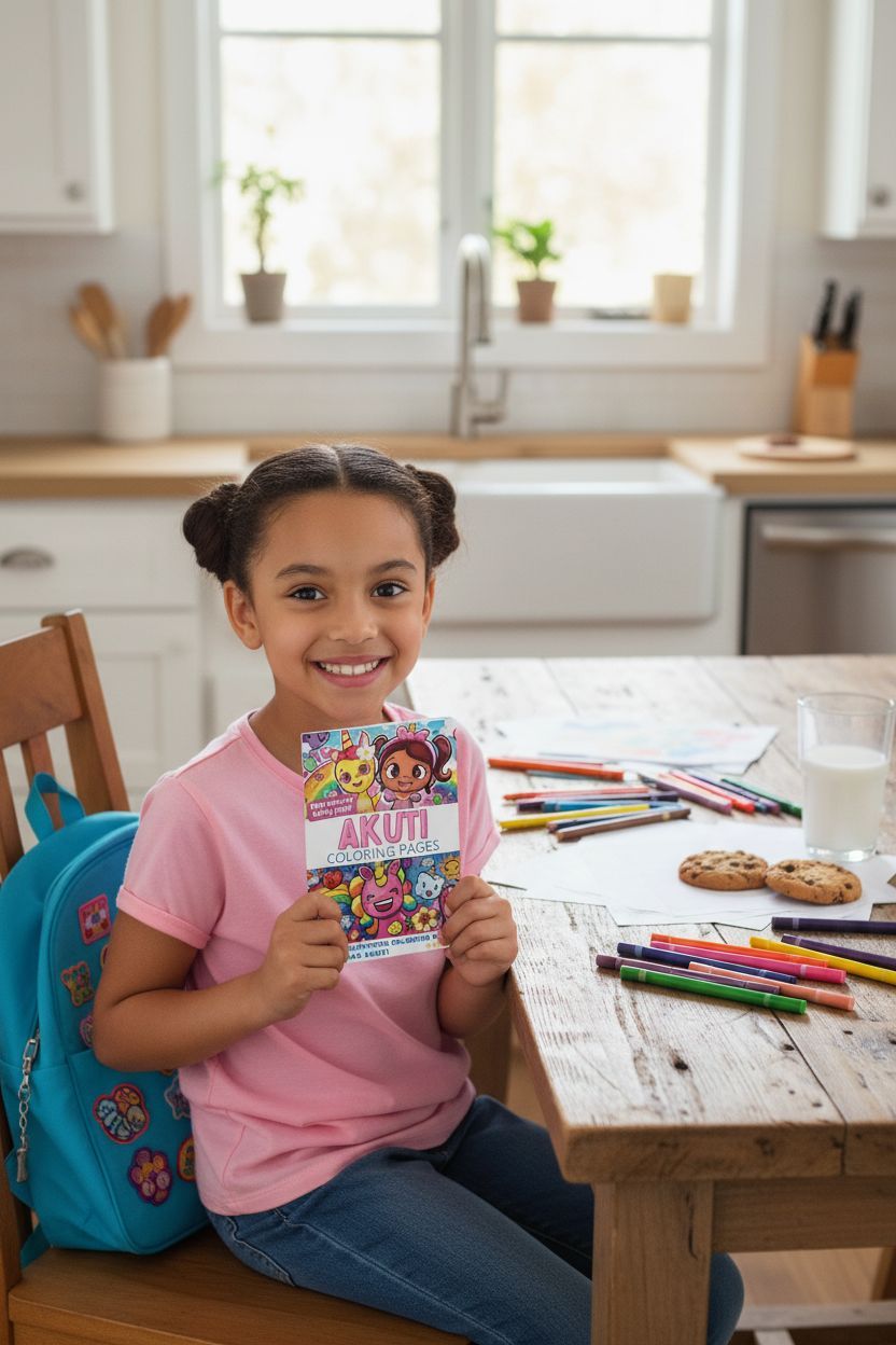 Akuti personal coloring pages