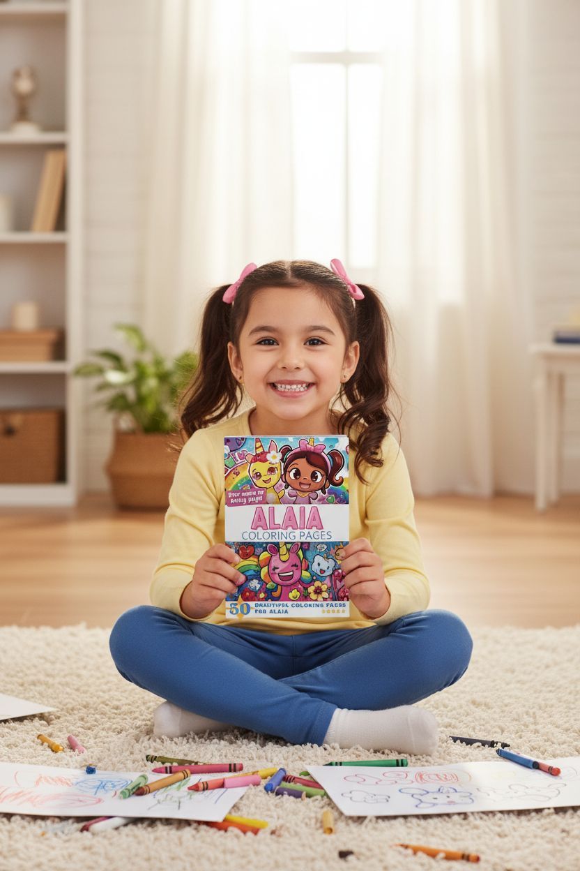 Alaia personal coloring pages