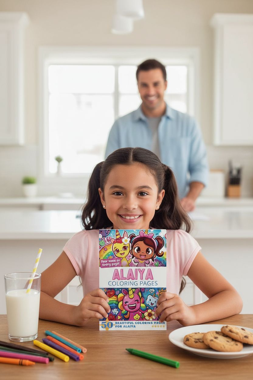 Alaiya personal coloring pages