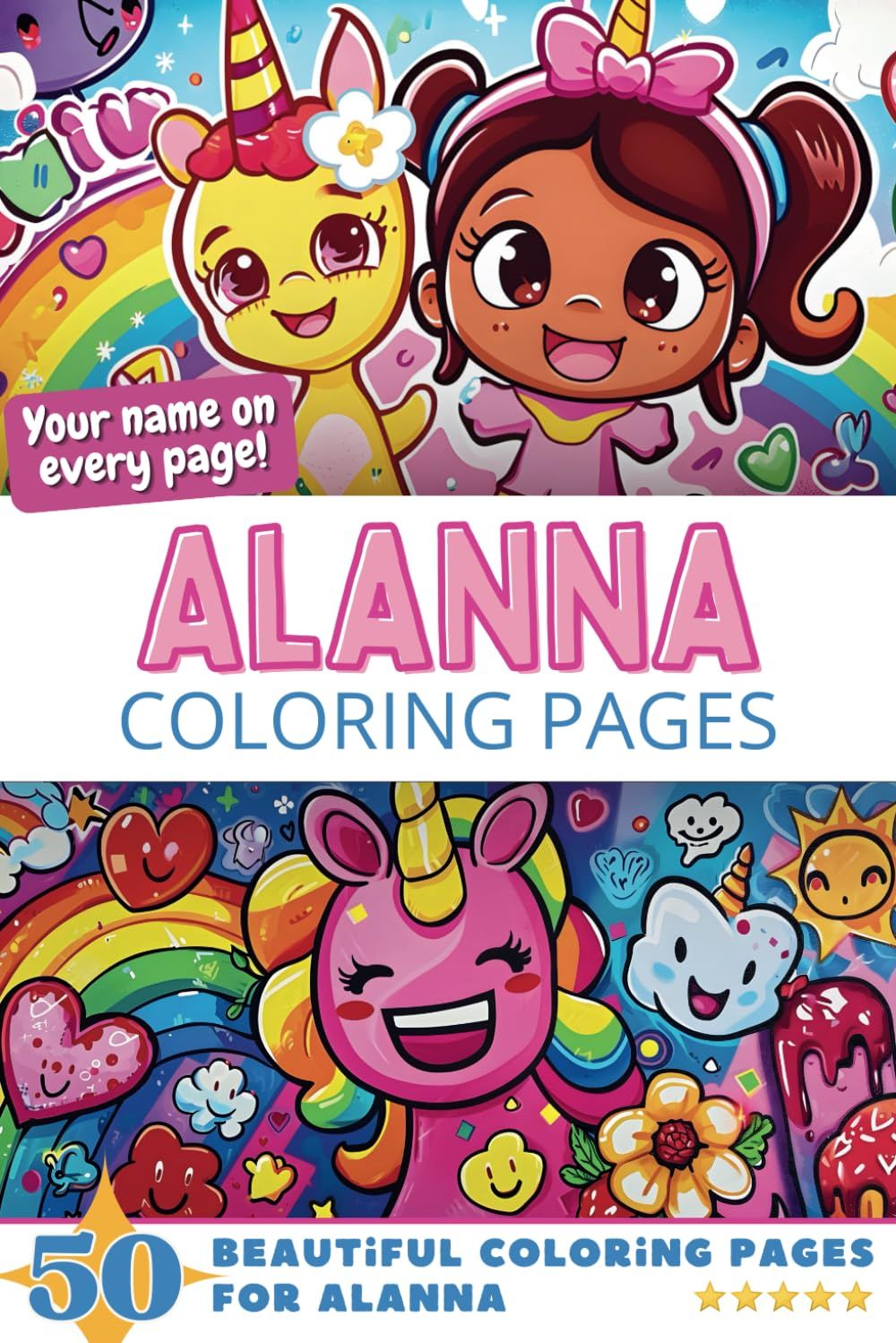 Alanna Coloring Book Cover