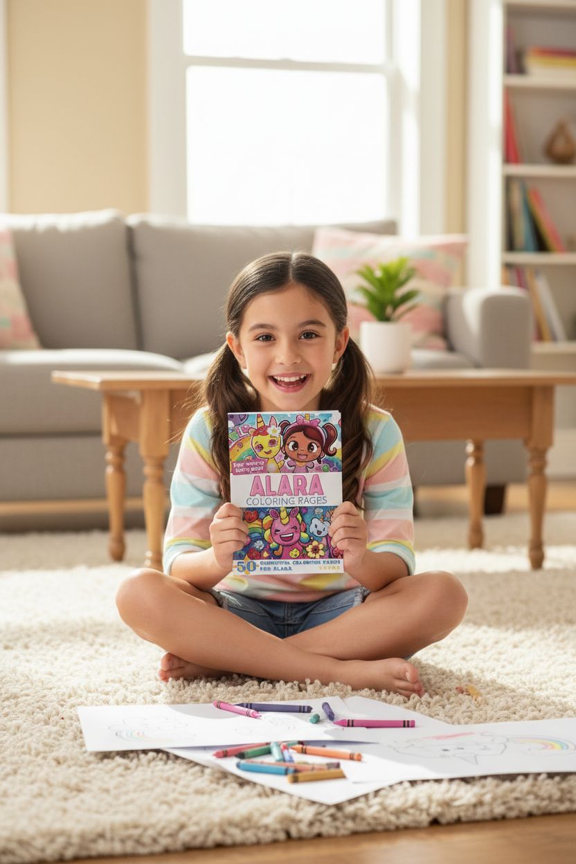 Alara personal coloring pages