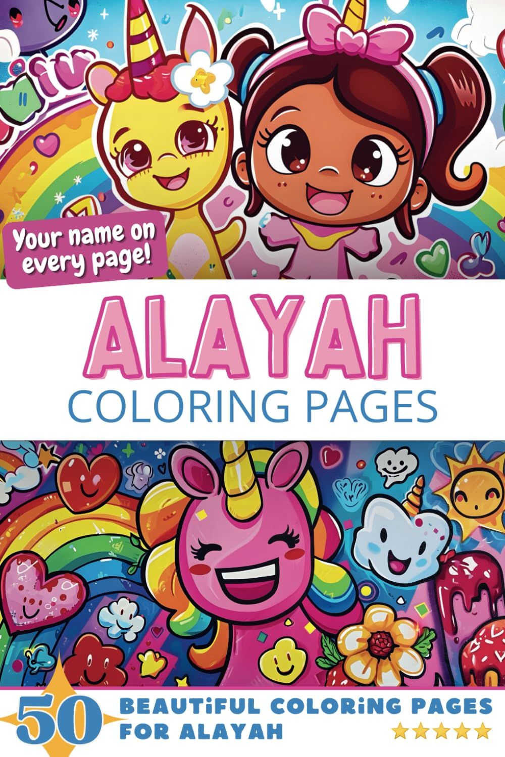 Alayah Coloring Book Cover