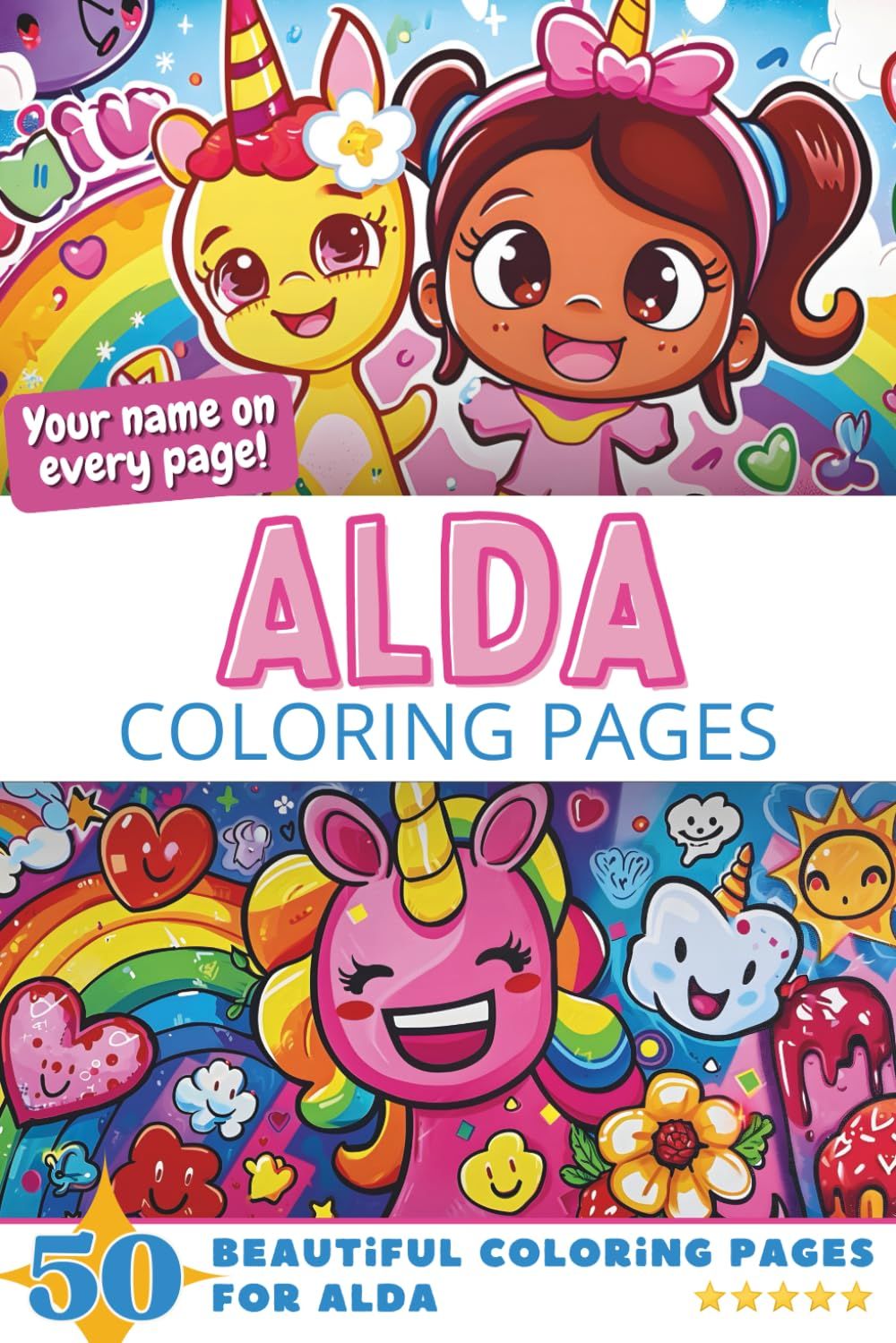 Alda Coloring Book Cover
