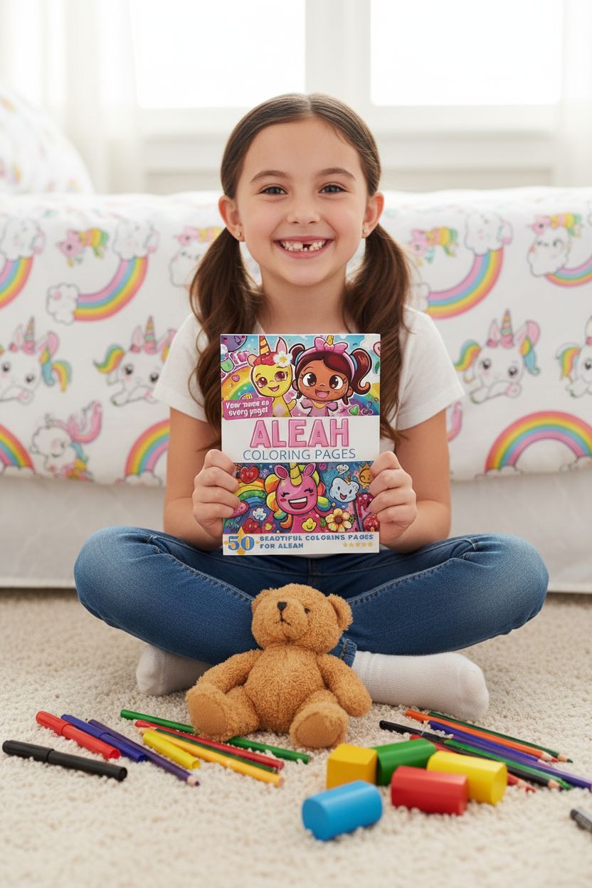 Aleah personal coloring pages