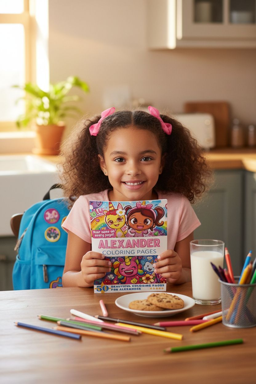 Alexander personal coloring pages