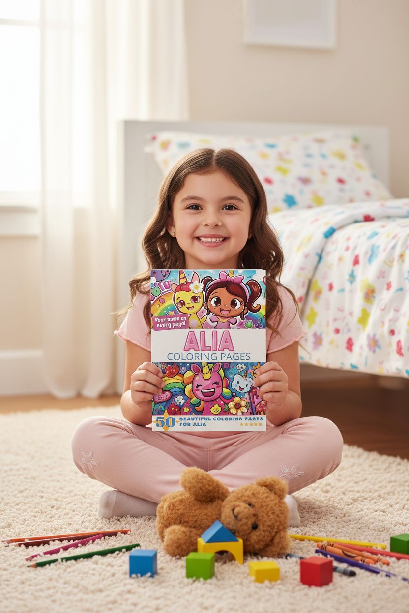 Alia personal coloring pages