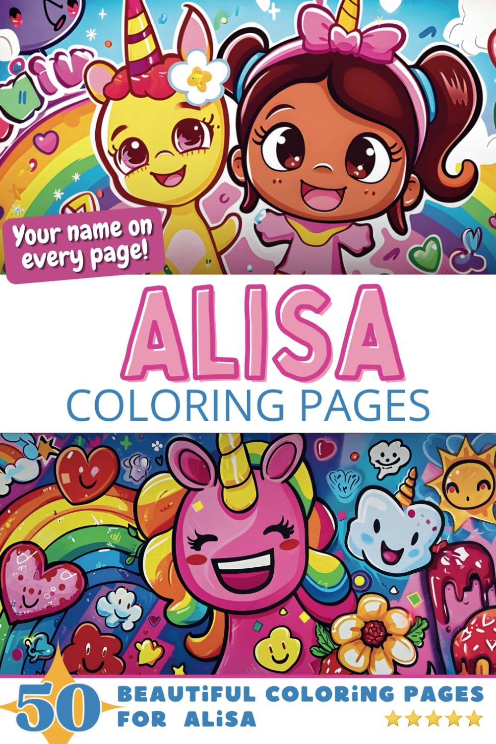 Alisa Coloring Book Cover