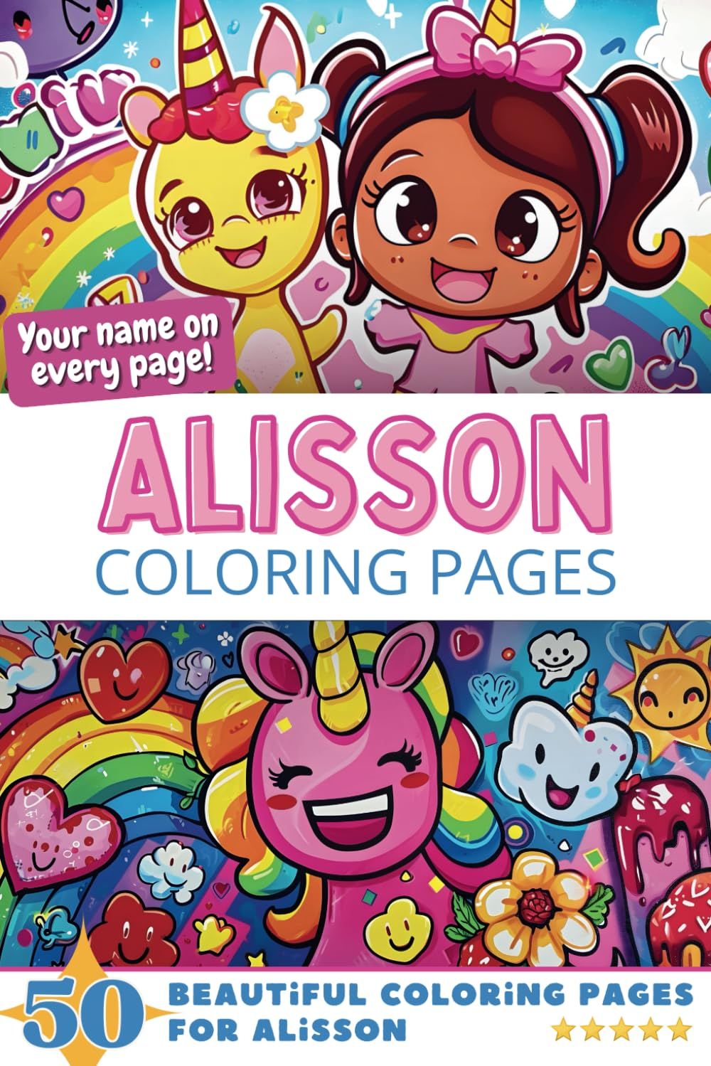 Alisson Coloring Book Cover