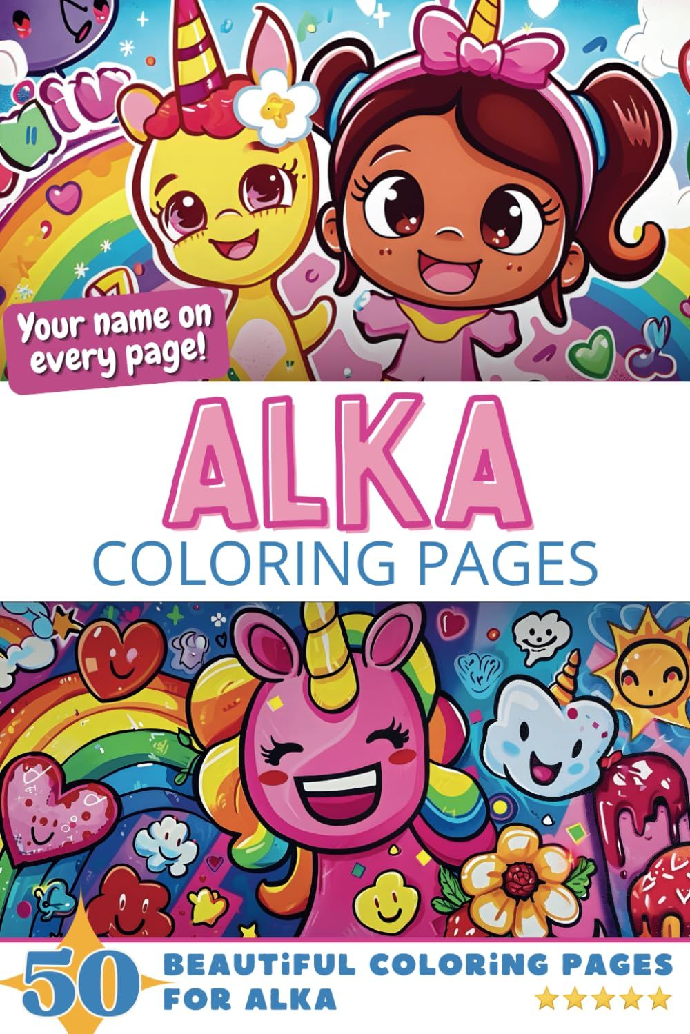 Alka Coloring Book Cover