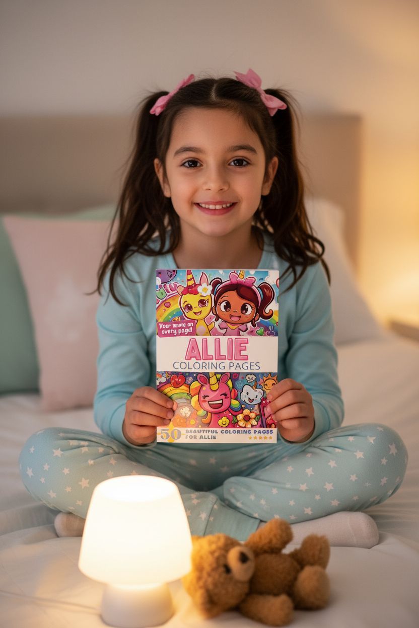 Allie personal coloring pages