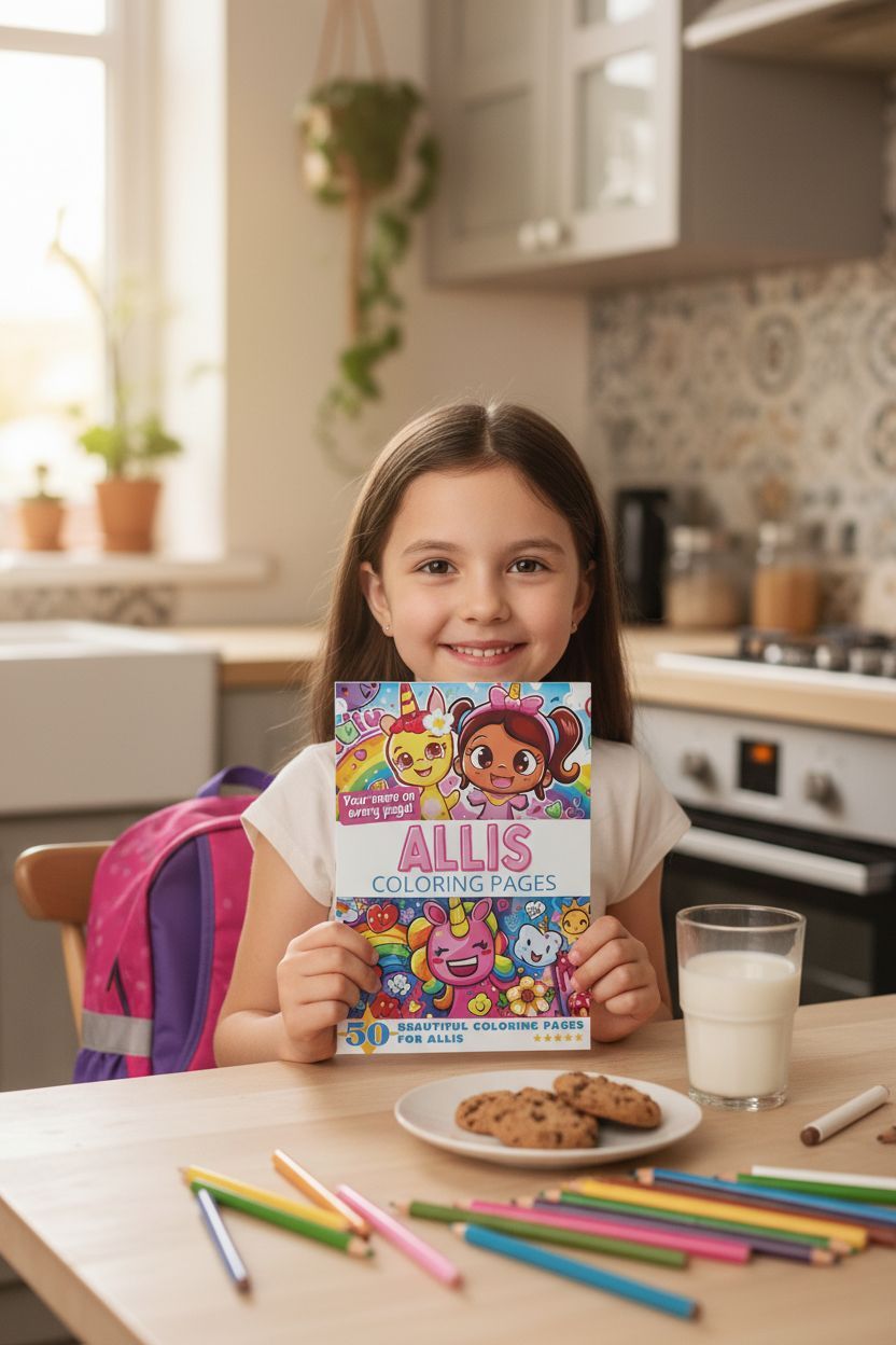 Allis personal coloring pages