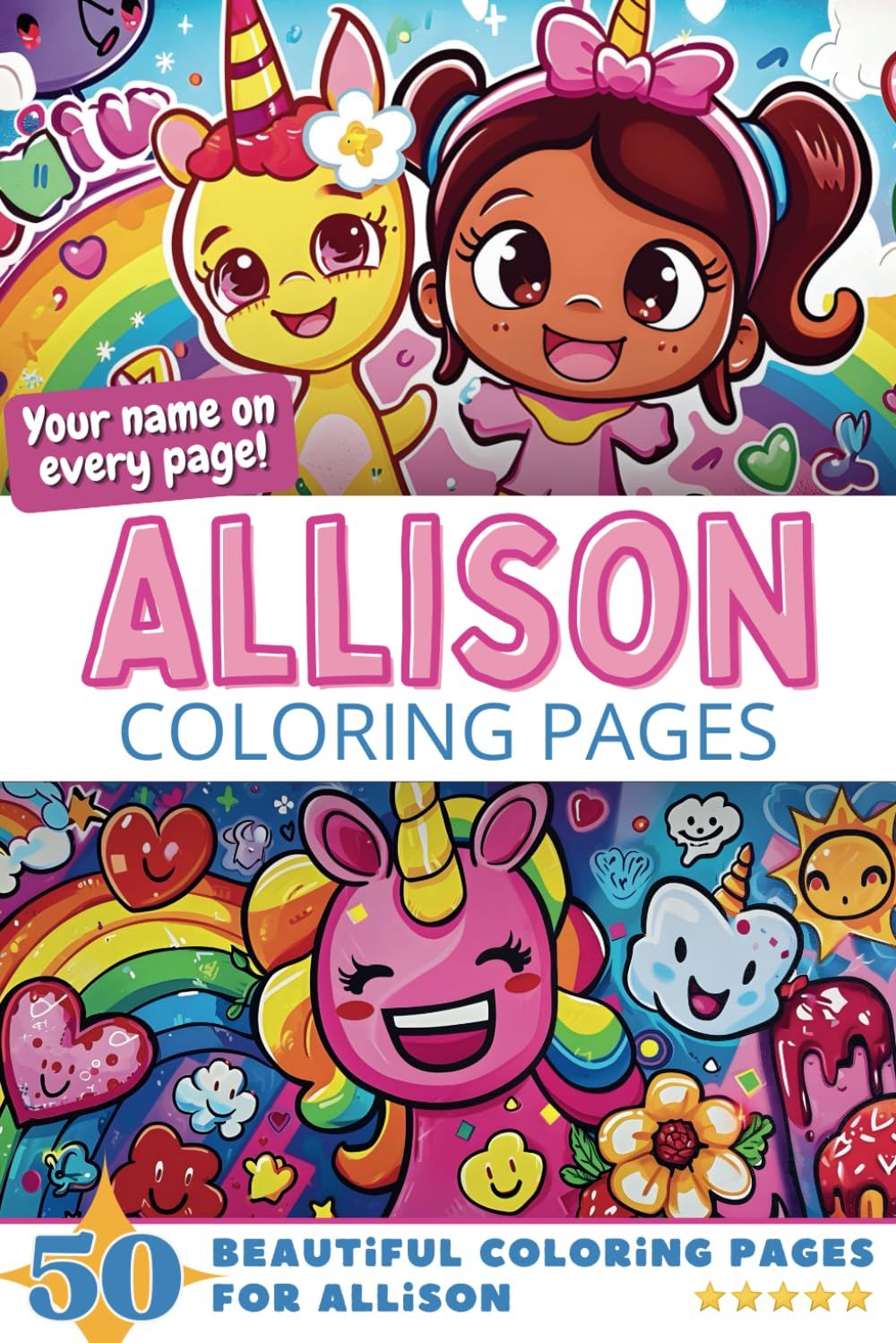 Allison Coloring Book Cover