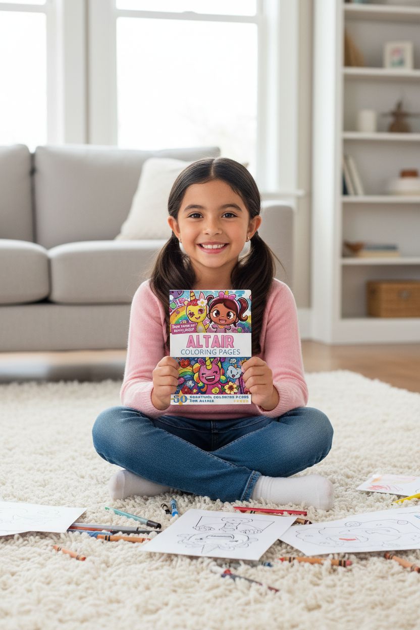 Altair personal coloring pages