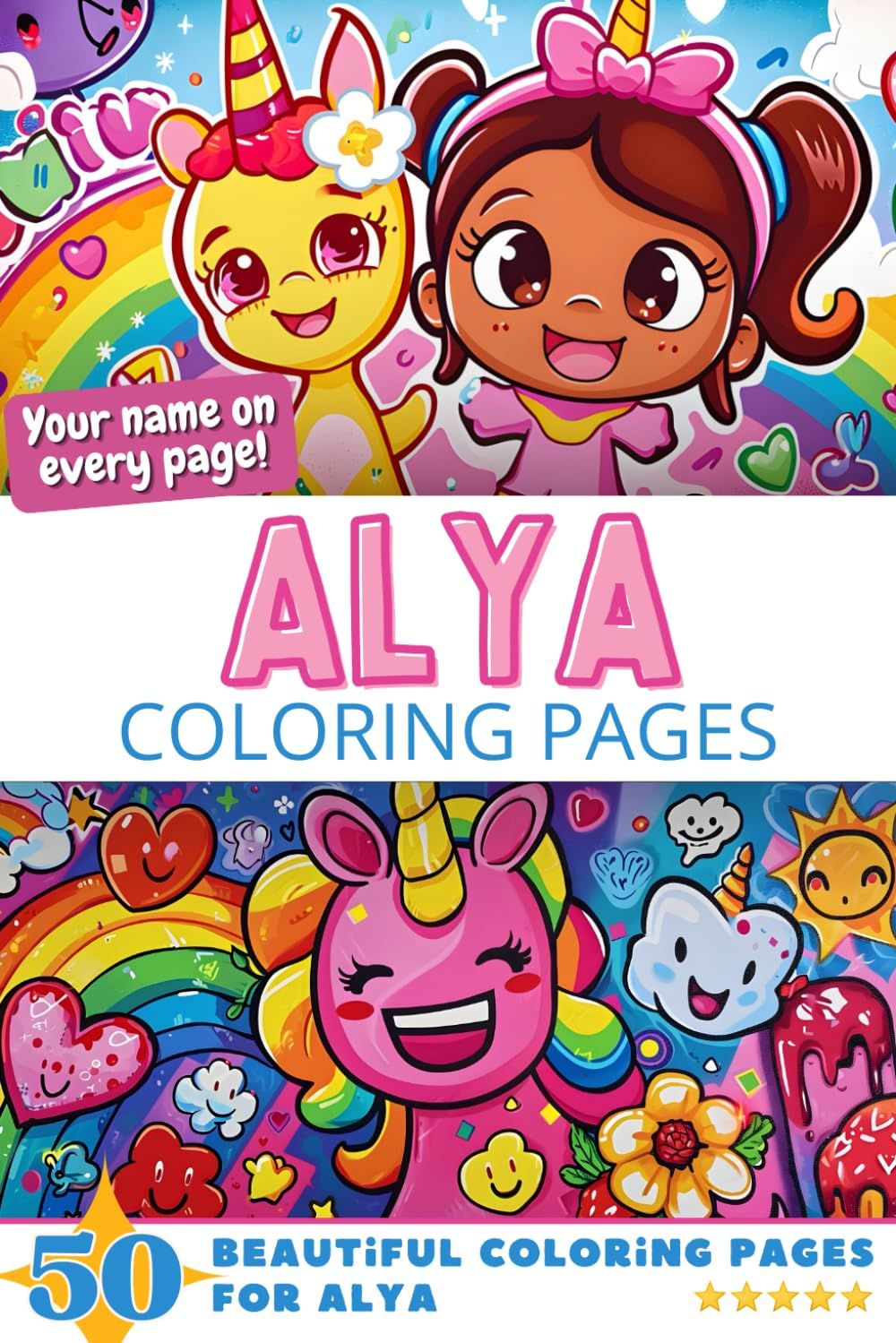 Alya Coloring Book Cover