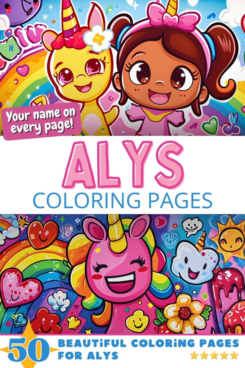 Alys Coloring Book Cover