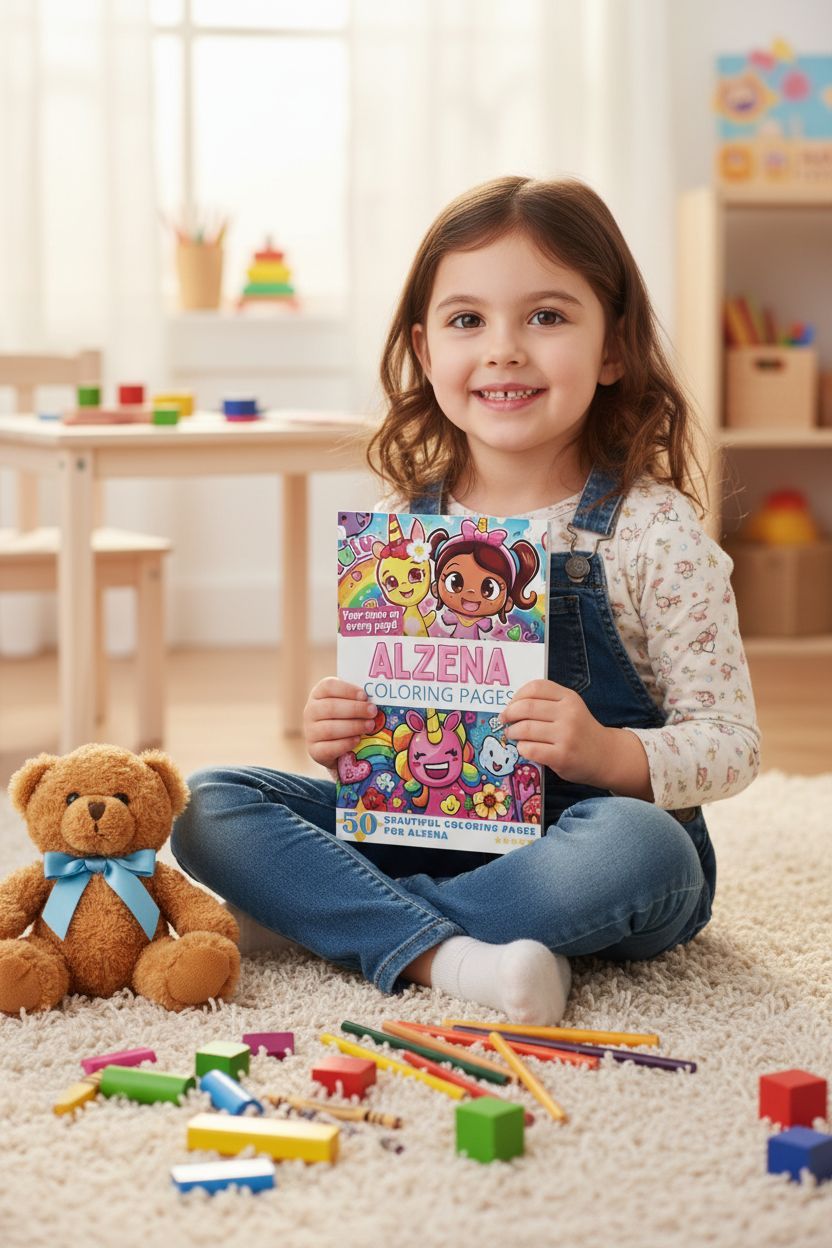 Alzena personal coloring pages