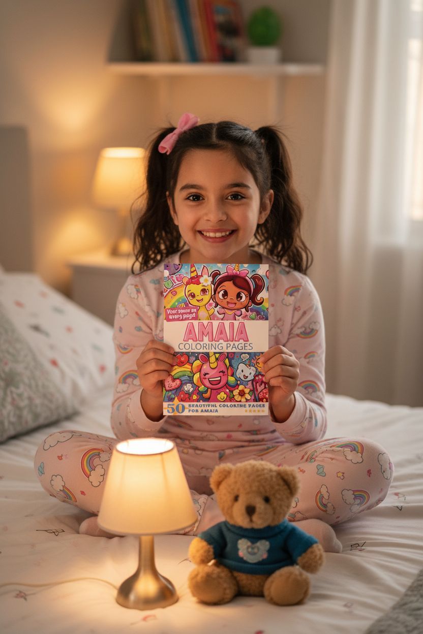 Amaia personal coloring pages