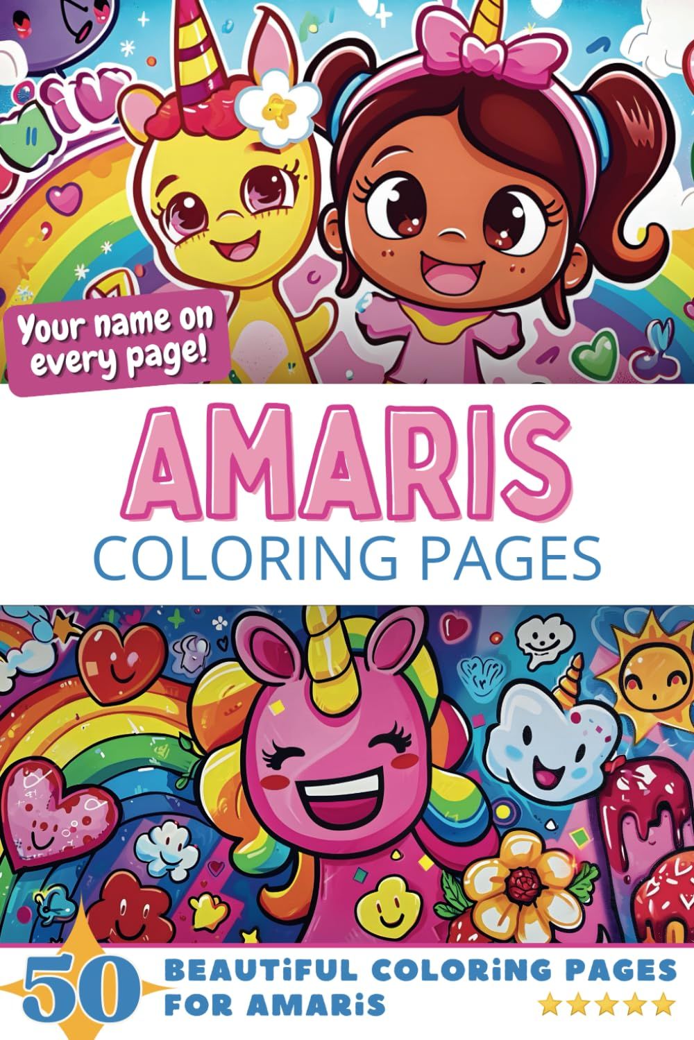 Amaris Coloring Book Cover