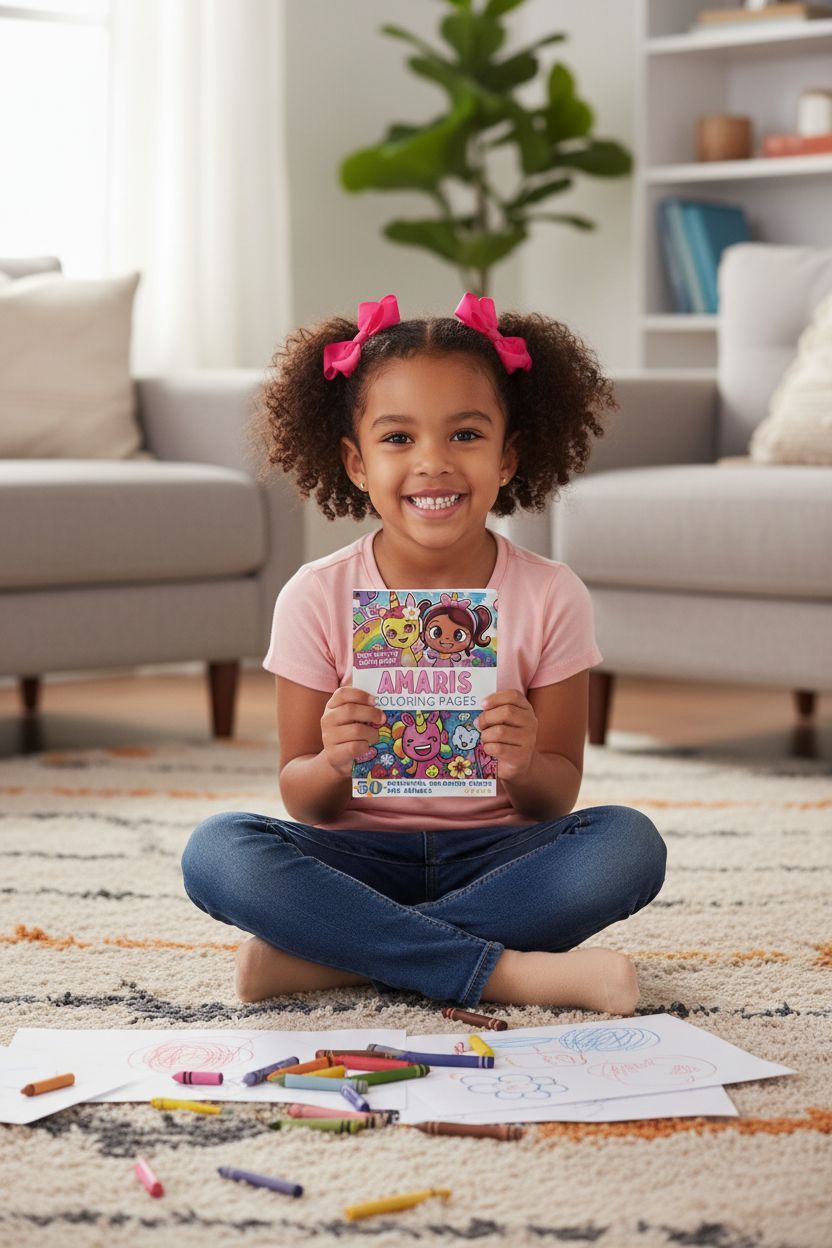 Amaris personal coloring pages