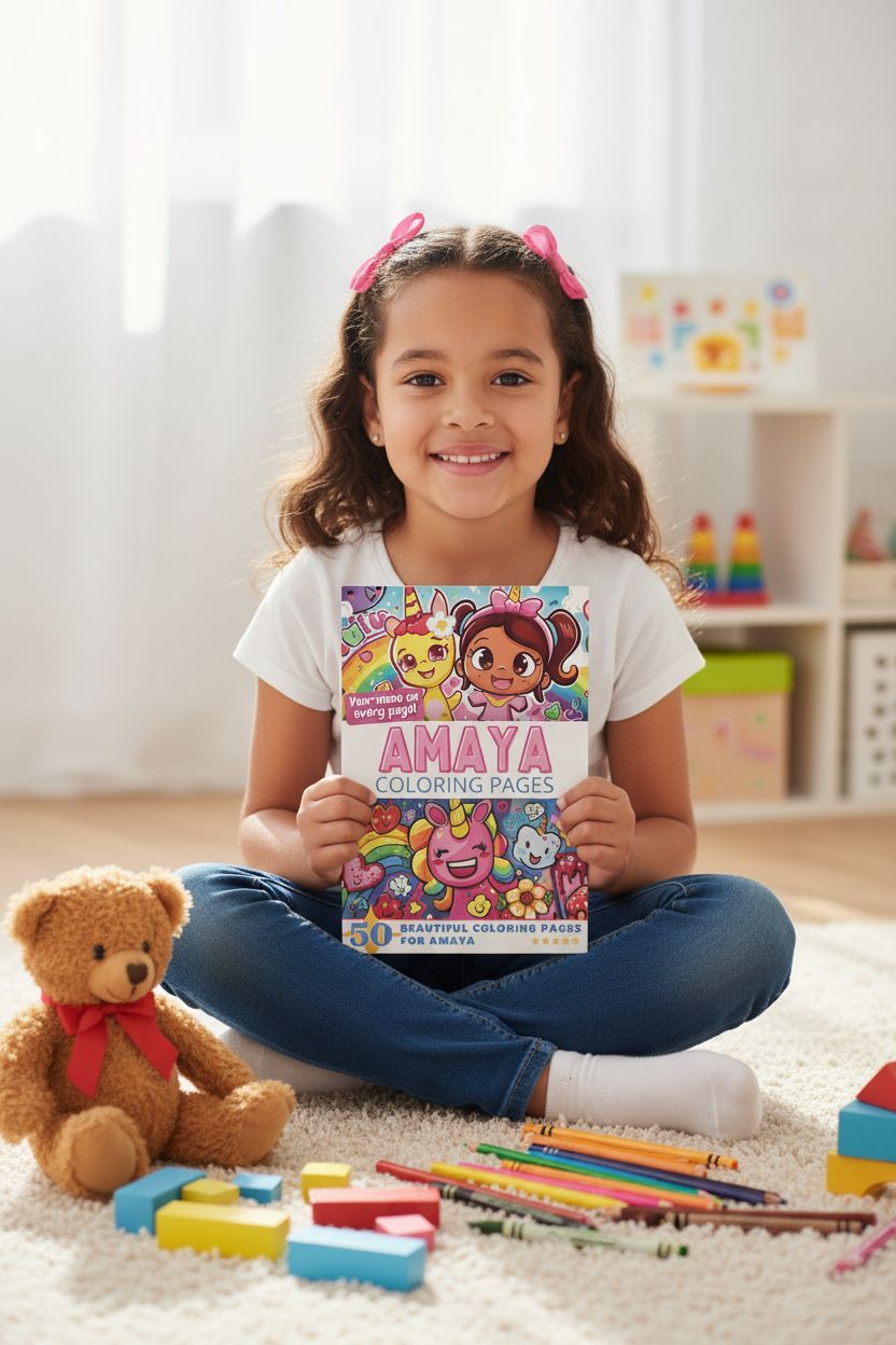 Amaya personal coloring pages