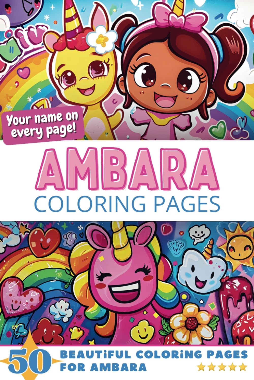 Ambara Coloring Book Cover