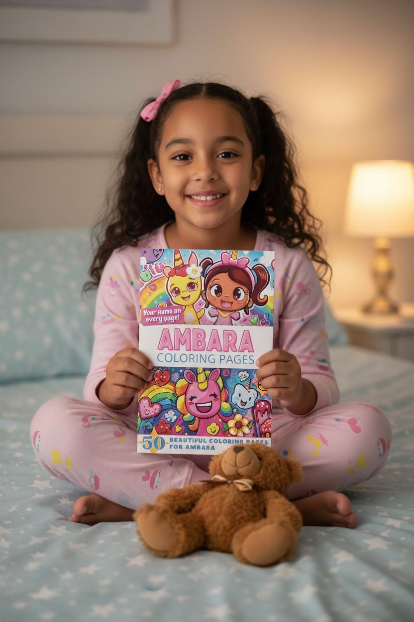 Ambara personal coloring pages